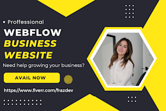 design a stunning website using webflow