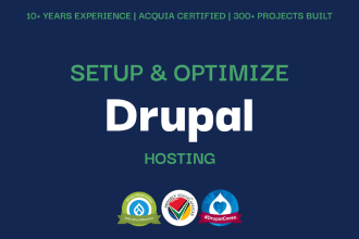 setup and optimize your drupal hosting