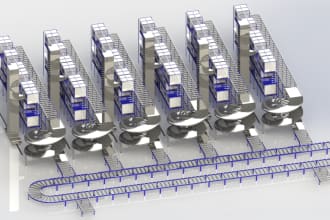create 3d model using solidworks, inventor or creo