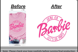 make t shirt duplicate logo, similar copy vector art