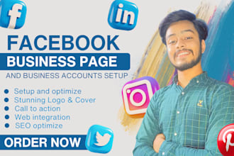 create and setup impressive facebook business page