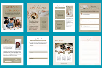 design professional ebook, workbook, lead magnet and pdf