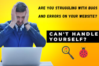 resolve HTML, CSS, PHP, and laravel bugs efficiently