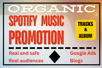 do spotify music promotion by run ads