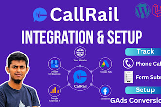 integrate callrail with google ads, ga4 event setup via GTM