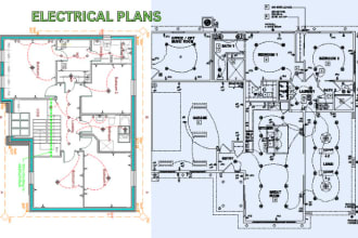 draw electrical, plumbing ,hvac mechanical for your business