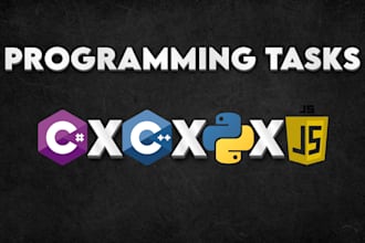 code your csharp, cpp, python and javascript projects