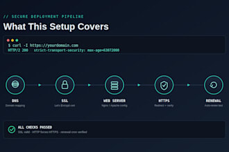install SSL and configure nginx or apache for your website