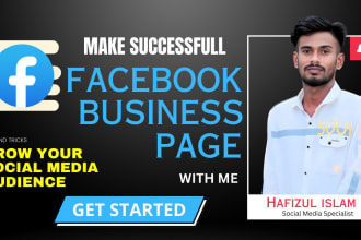 professionally create and set up your facebook business page