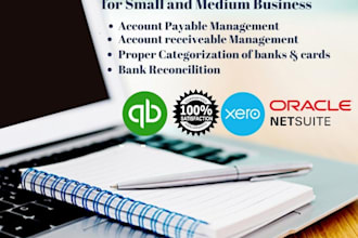 do bookkeeping and accounting cleanup in quickbooks online