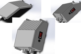 do 3d cad design, 3d print design in solidworks