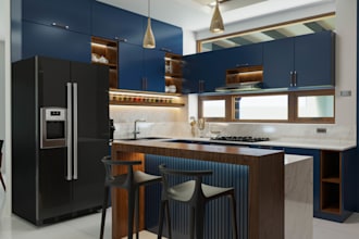 create kitchen design and render