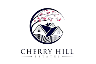 do modern luxury real estate property construction logo design