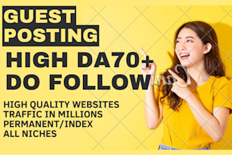 high da guest post ,high authority guest post with dofollow backlinks