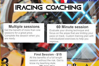 be your sim racing coach on iracing