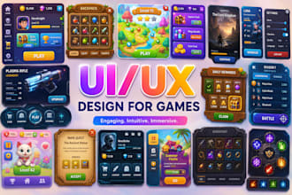 design an amazing game UI for your game