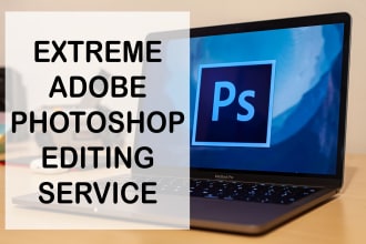 do any adobe photoshop editing, crop image