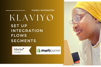 set up klaviyo shopify integration and powerful email flows