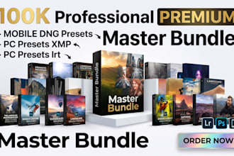 provide 100k professional lightroom preset for you