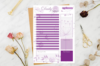 design any type of planner