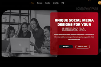 develop a website for you