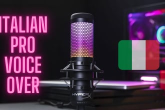 dub your animated characters in italian