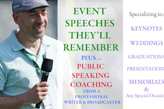 help you deliver a memorable speech