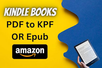 format your book to kindle kpf format