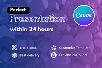 create a professional canva presentation