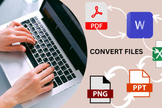 convert scanned PDF document to word format