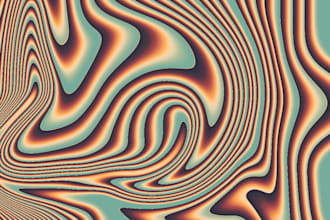 create abstract wavy background