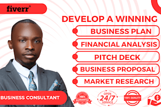 develop an investor ready business plan and financial forecast
