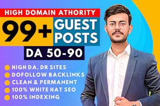 write and publish high da guest posts with contextual dofollow backlinks