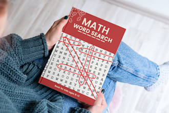 crafting custom word search puzzle books for amazon KDP