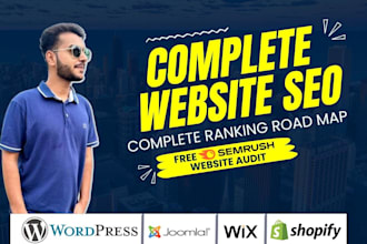 provide a complete monthly SEO service for your website