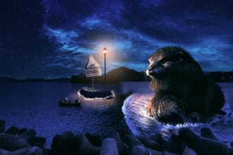 edit a composite whether it be a model onto a new backdrop or fantasy image