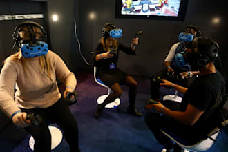 develop multiplayer 3d virtual reality game for oculus quest 2