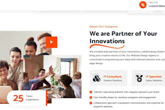 design a professional wordpress website