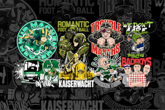 create design ultras, hooligans and firm football supporters
