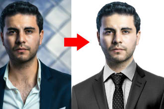 do photoshop retouching, editing portraits and headshots
