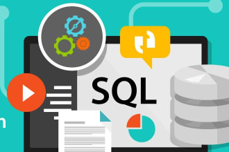 design database, write sql queries, erd and normalization