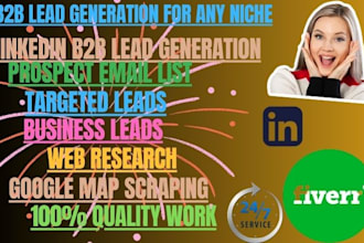 do b2b linkedin lead generation targeted business email list