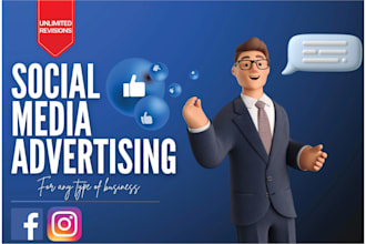 be your social media manager with content creater