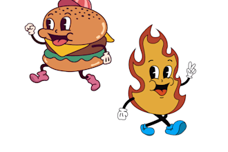 create retro style mascot illustration for you