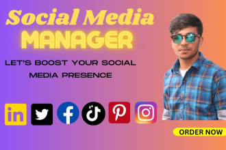 be your social media manager and digital marketing viral content creator