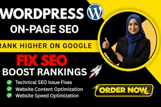 be your wordpress SEO expert for onpage and technical optimization