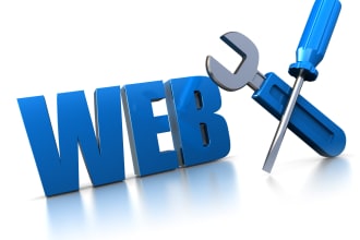 fix,debug any error related to your web application