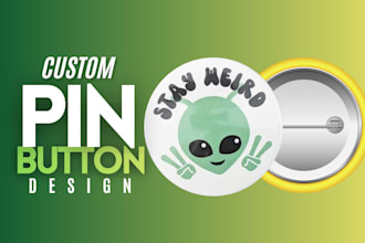 design custom pin button badges