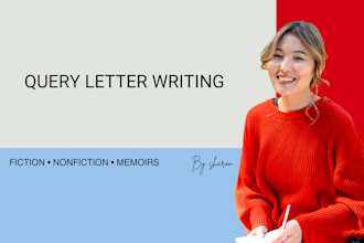 write, edit, and polish your query letter for literary agents or publishers