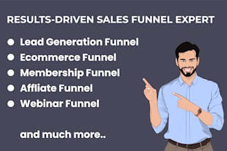 create high converting funnels on gohighlevel, clixlo, kajabi